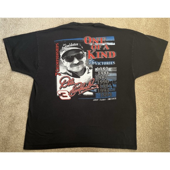 Competitors View Other - Vintage Dale Earnhardt T Shirt One Of A Kind Competitors View Short Sleeve XXL